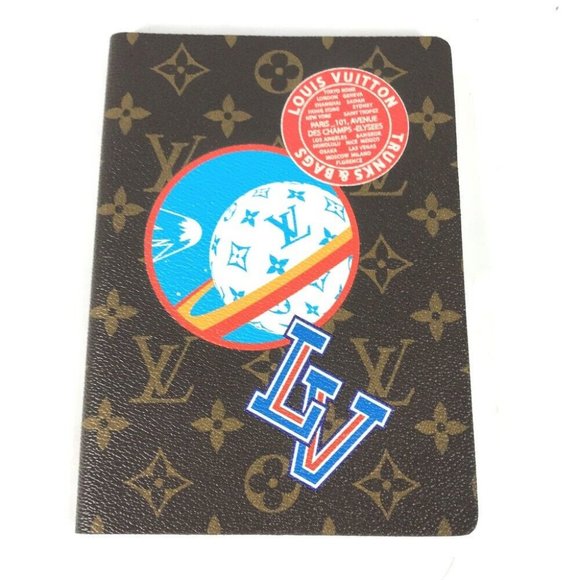 LOUIS VUITTON GI0208 Monogram Kaye-Clemence notebook stationery notepad Unused - Picture 1 of 16